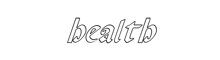 Valerius Outline Italic  Free Fonts Download