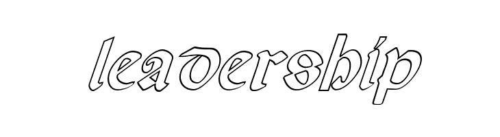 Valerius Outline Italic  Free Fonts Download