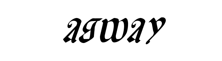 Valerius Italic  Free Fonts Download