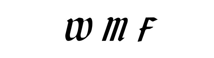 Valerius Italic  Free Fonts Download