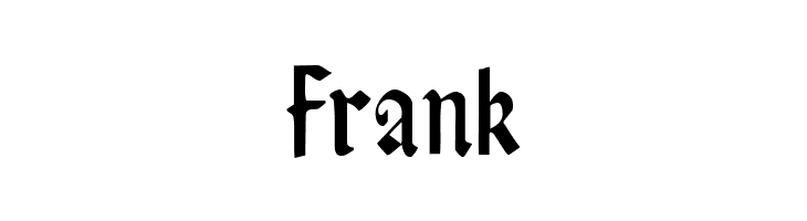 Frank Valerius Condensed Font