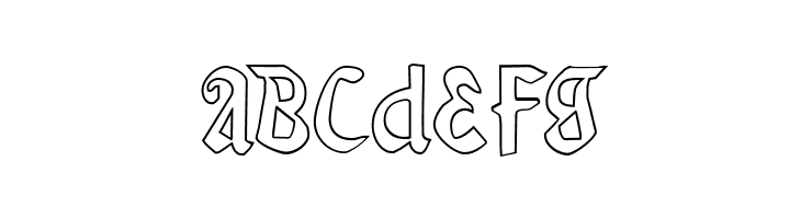 Valerius Outline  Free Fonts Download