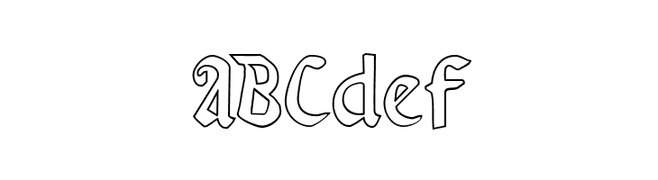 Valerius Outline  Free Fonts Download