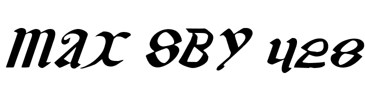 Valerius Expanded Italic  Free Fonts Download