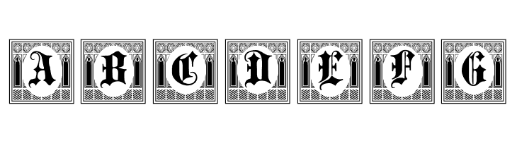 Portculliard Initials  Free Fonts Download