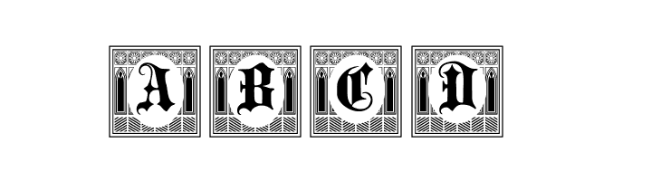 Portculliard Initials  Free Fonts Download