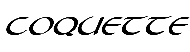 Tristram Expanded Italic  Free Fonts Download