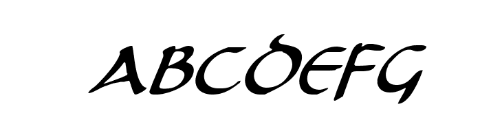 Tristram Italic  Free Fonts Download