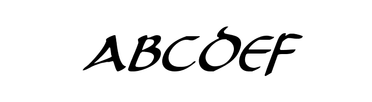 Tristram Italic  Free Fonts Download