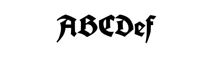 Koch Fette Deutsche Schrift  Free Fonts Download