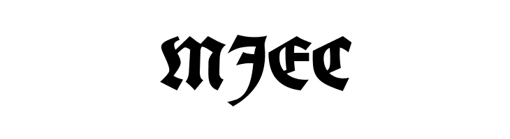 Koch Fette Deutsche Schrift  Free Fonts Download