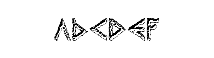 Thors Hammer Carved  Free Fonts Download