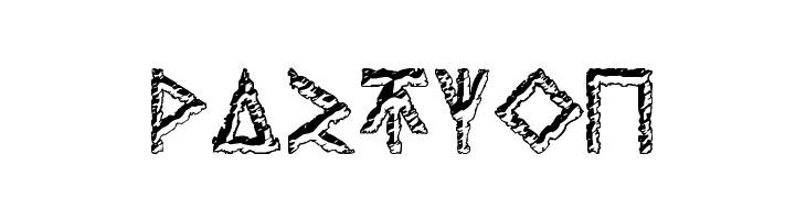 Thors Hammer Carved  Free Fonts Download