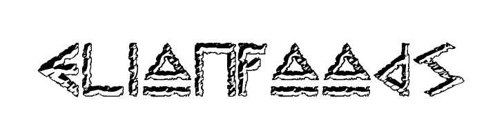 Thors Hammer Carved  Free Fonts Download