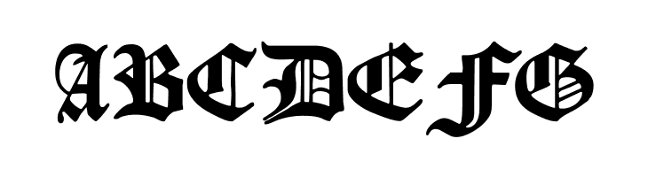 ManuskriptGotisch  Free Fonts Download