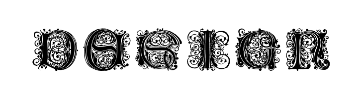 Paulus Franck Initialen  Free Fonts Download