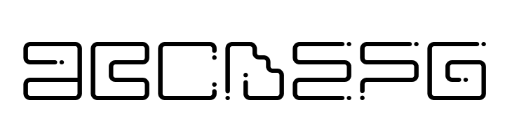 Iron Lounge Dots  Free Fonts Download