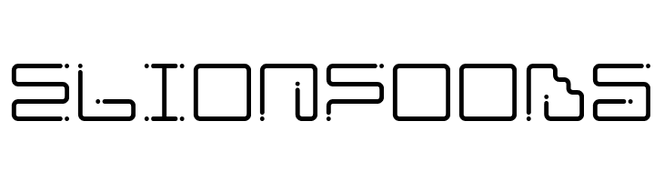 Iron Lounge Dots  Free Fonts Download