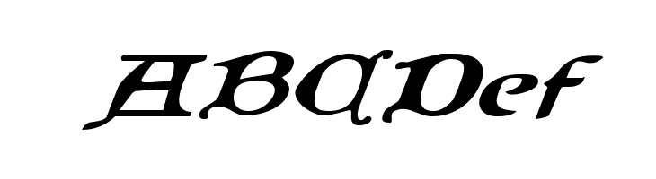 Queen & Country Expanded Italic  Free Fonts Download