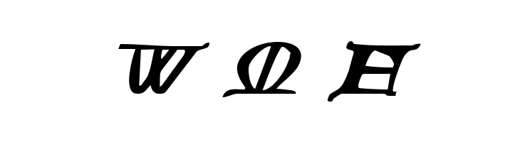 Queen & Country Expanded Italic  Free Fonts Download