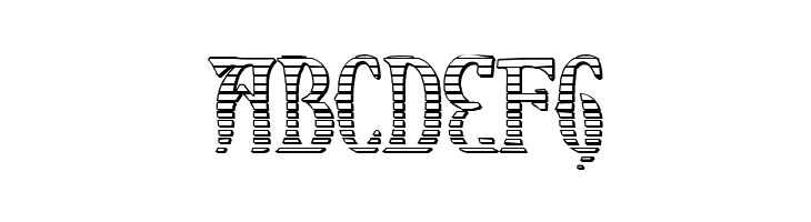 Xiphos Gradient Castle  Free Fonts Download