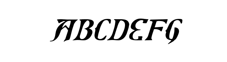 Xiphos Expanded Italic  Free Fonts Download