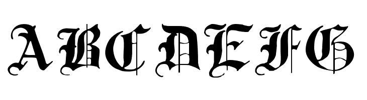 Traditional-Gothic--17th-c-  Free Fonts Download