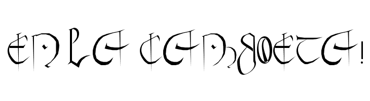 Courthand Plain:  Free Fonts Download