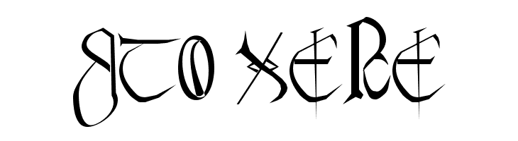 Courthand Plain:  Free Fonts Download