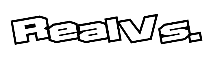 D3 Egoistism outline leaning  Free Fonts Download