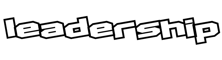 D3 Egoistism outline leaning  Free Fonts Download