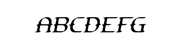 Gesture Thin Slant BRK  Free Fonts Download