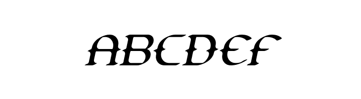 Gesture Thin Slant BRK  Free Fonts Download