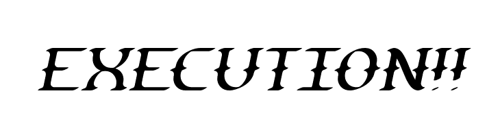 Gesture Thin Slant BRK  Free Fonts Download