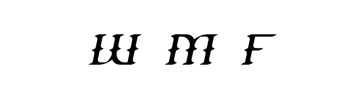 Gesture Thin Slant BRK  Free Fonts Download