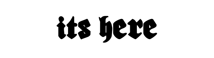 Bierg&auml;rten  Free Fonts Download