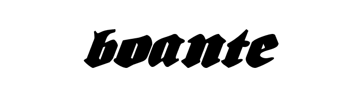 Bierg&auml;rten Expanded Italic  Free Fonts Download