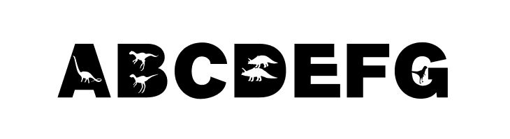 AIDino-Heavy  Free Fonts Download