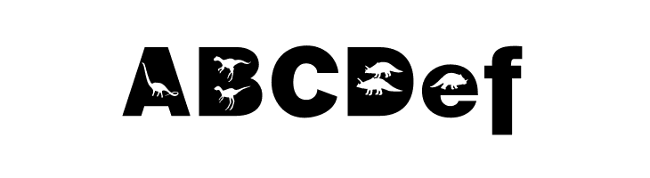 AIDino-Heavy  Free Fonts Download