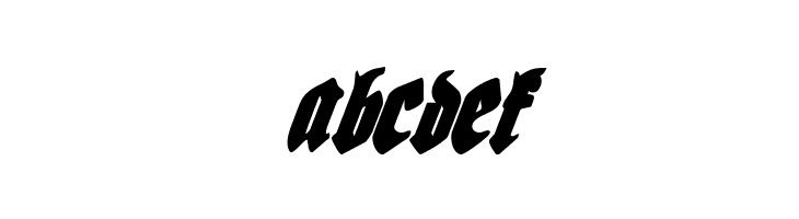 Biergärten Condensed Italic  Free Fonts Download