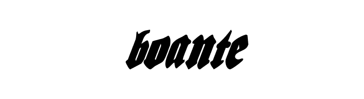 Bierg&auml;rten Condensed Italic  Free Fonts Download