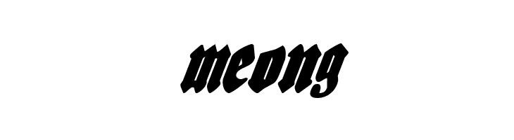 Bierg&auml;rten Condensed Italic  Free Fonts Download