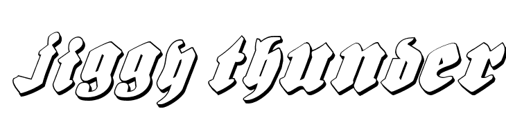 Bierg&auml;rten Shadow Italic  Free Fonts Download