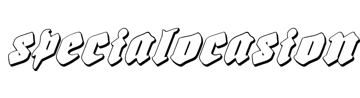Bierg&auml;rten Shadow Italic  Free Fonts Download