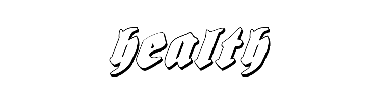 Biergärten Shadow Italic  Free Fonts Download