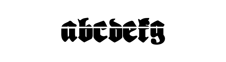 Bierg&auml;rten Laser  Free Fonts Download