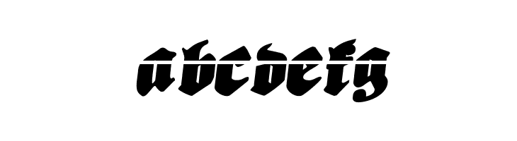 Biergärten Rotalic Laser  Free Fonts Download