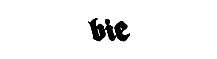 Biergärten Rotate  Free Fonts Download