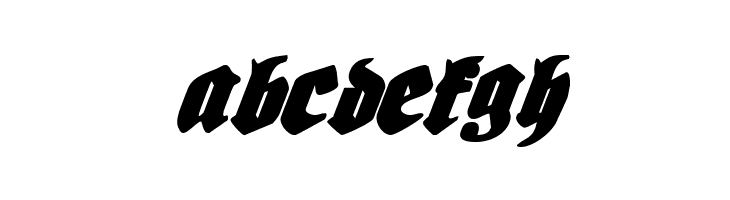 Bierg&auml;rten Italic  Free Fonts Download