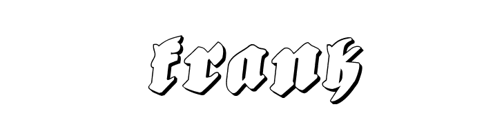 Bierg&auml;rten Rotalic Shadow  Free Fonts Download